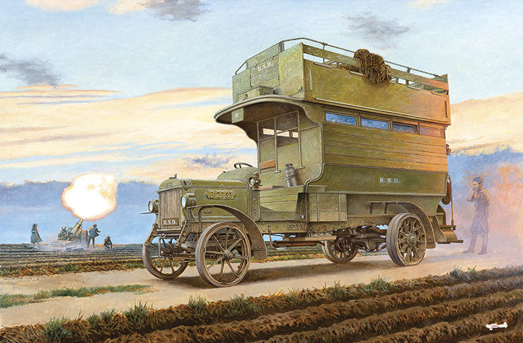 Roden 1/72 Type B Omnibus 'Ole Bill' - Plastic Model Kit ROD732