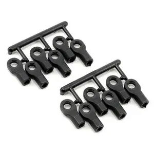 RPM Short Rod Ends - Traxxas | most 10th scale | Black RPM80472