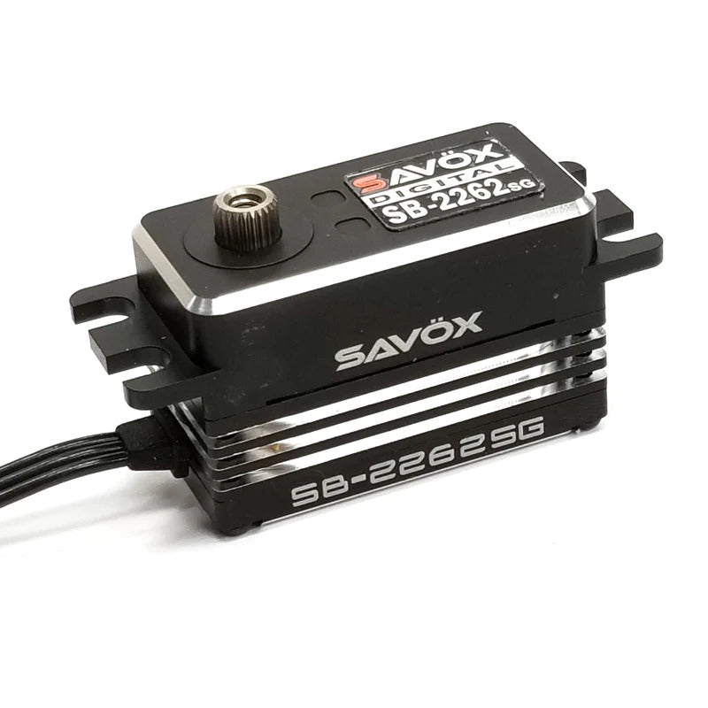 SAV-SB2262SG SB2262SG - Monster Torque Low Profile Steel Gear Servo 0.08sec / 347.2oz @ 7.4V Savox