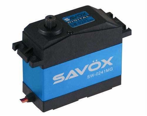 SAV-SW0241MG 1/5 Waterproof Servo 40KG @ .17 Savox
