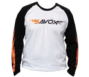 SAV-TEEL Savox T-Shirt Long Sleeve White Savox