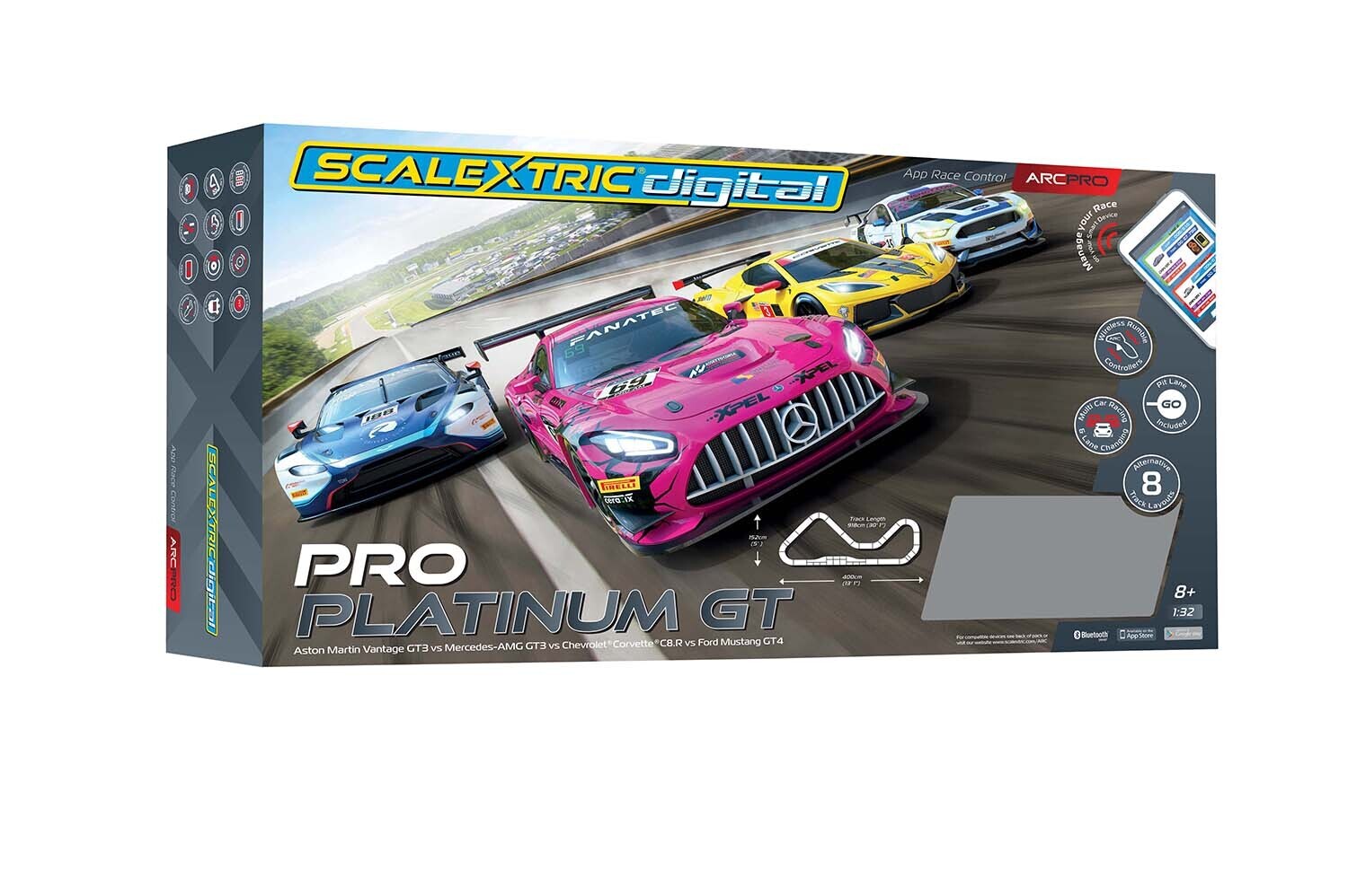 C1436SF SCALEXTRIC ARC PRO PLATINUM Scalextric