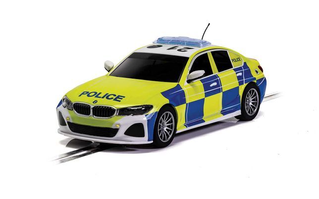 C4165 SCALEXTRIC BMW 330I M-SPORT - POLICE CAR Scalextric