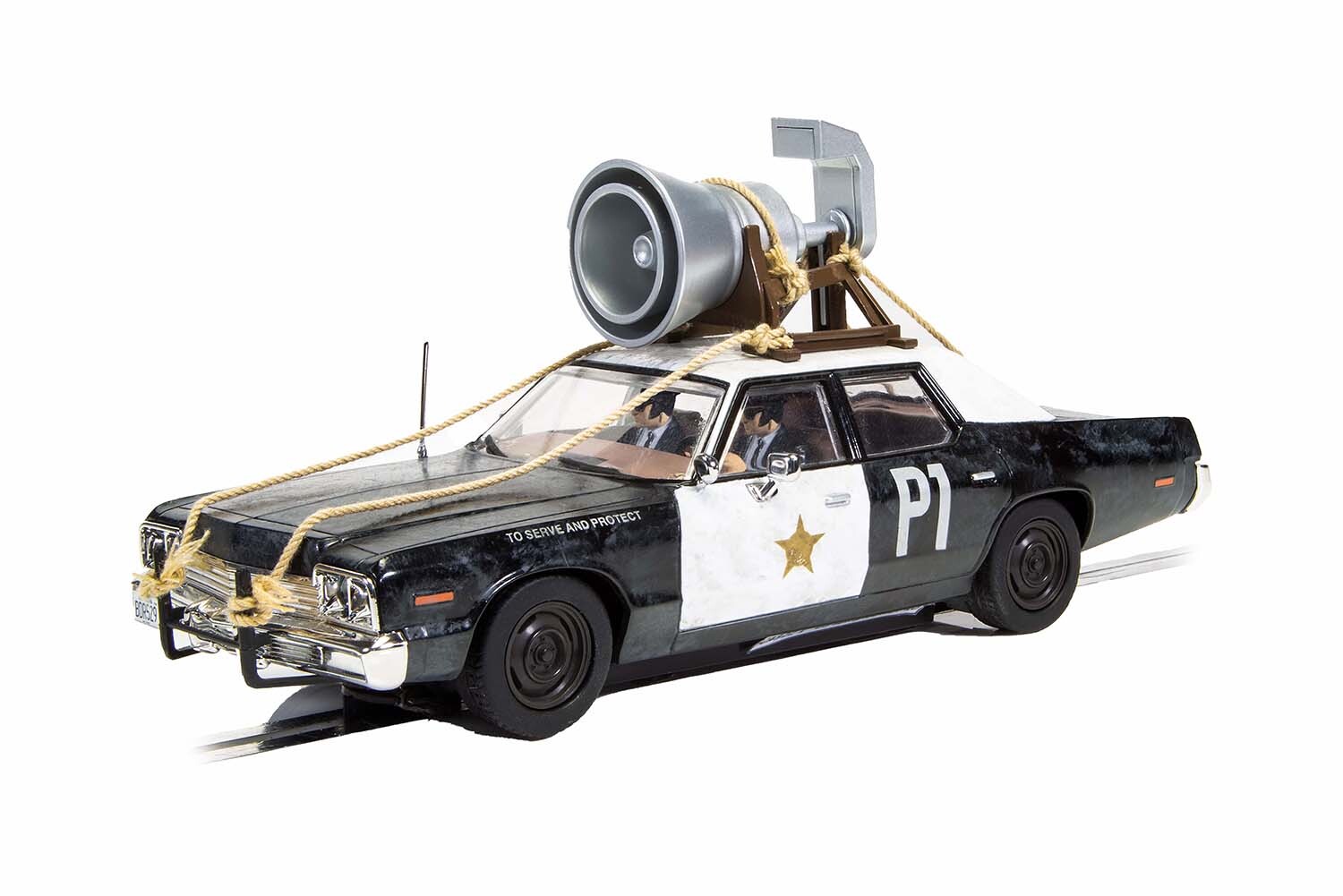 C4322 SCALEXTRIC BLUES BROTHERS DODGE MONACO - BLUESMOBILE Scalextric