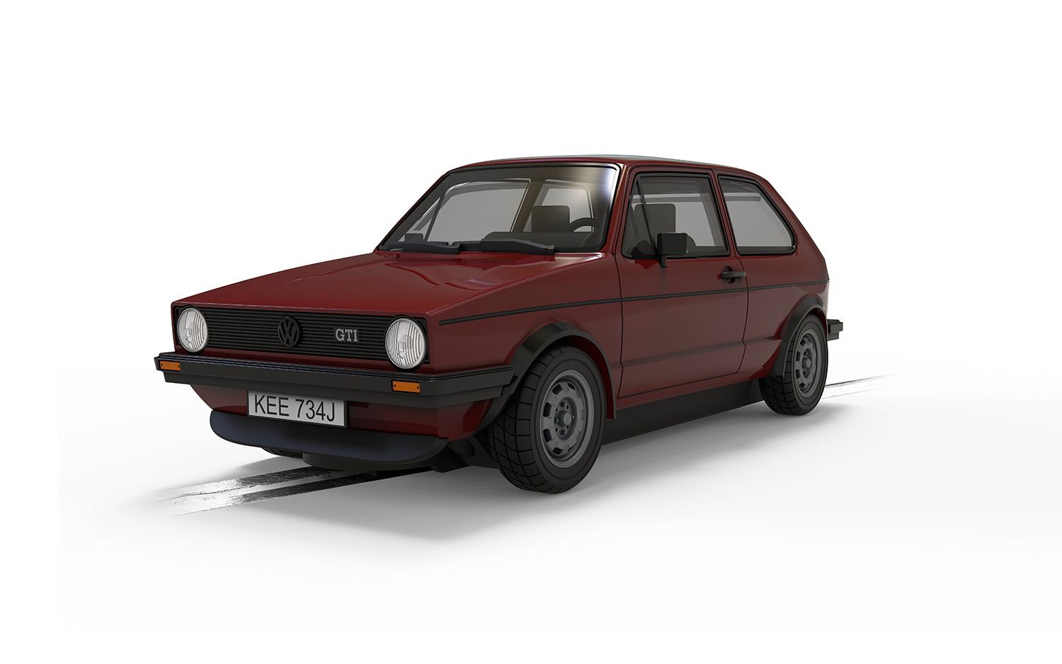 C4490 SCALEXTRIC VOLKSWAGEN GOLF GTI - RED Scalextric