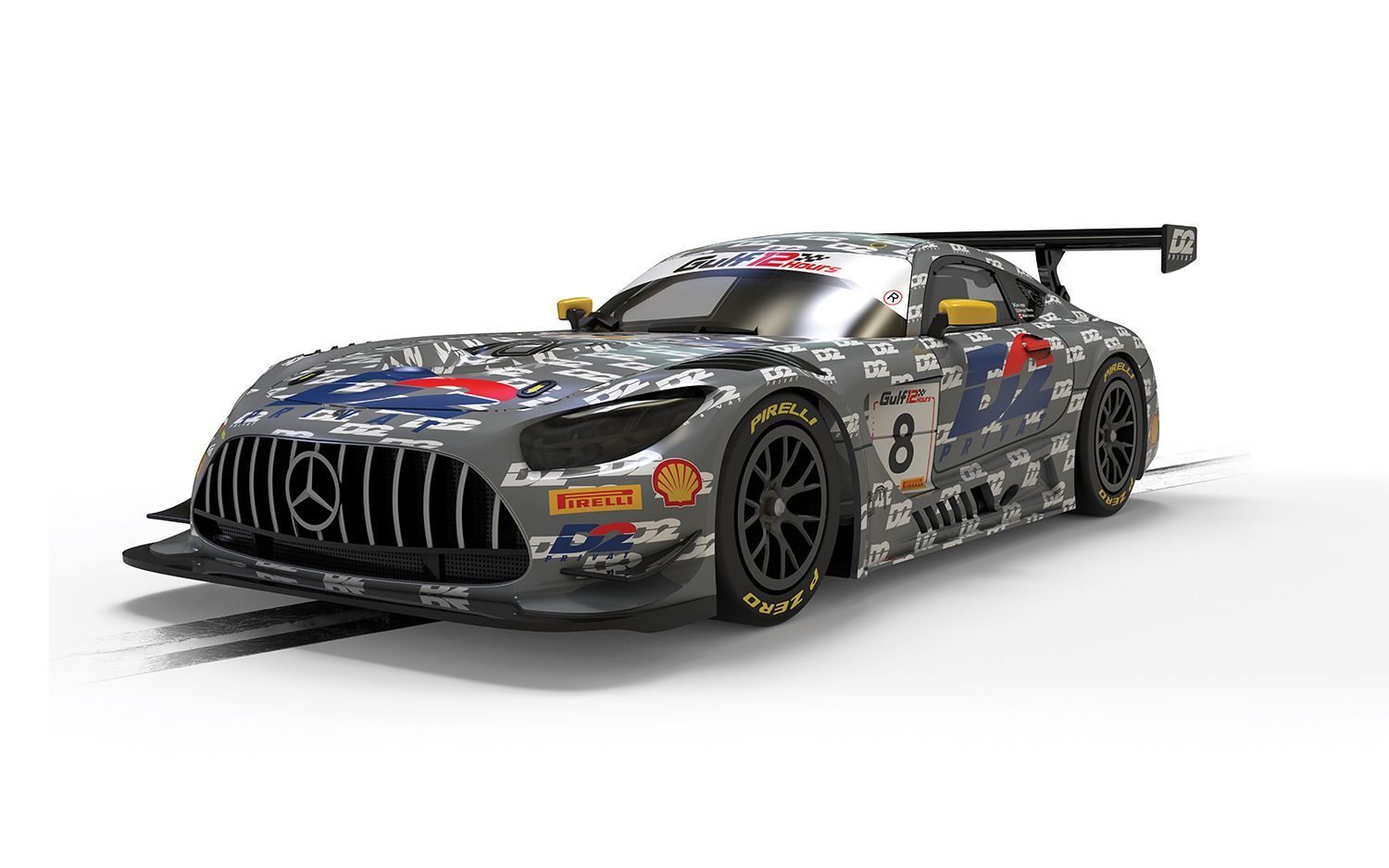 C4496 SCALEXTRIC MERCEDES AMG GT3 - RAM RACING - D2 Scalextric
