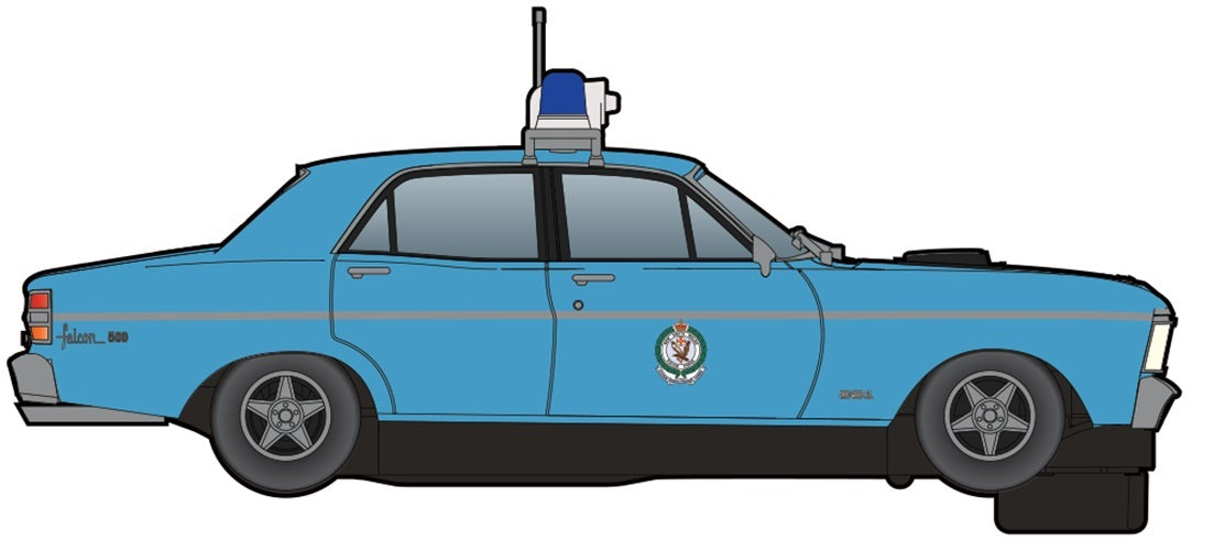 C4532F SCALEXTRIC FORD XY POLICE CAR - SMS SPECIAL Scalextric