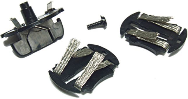 C8330 SCALEXTRIC DRIFT GUIDE BLADE 2 BRAID PLATES 1 SCREW Scalextric