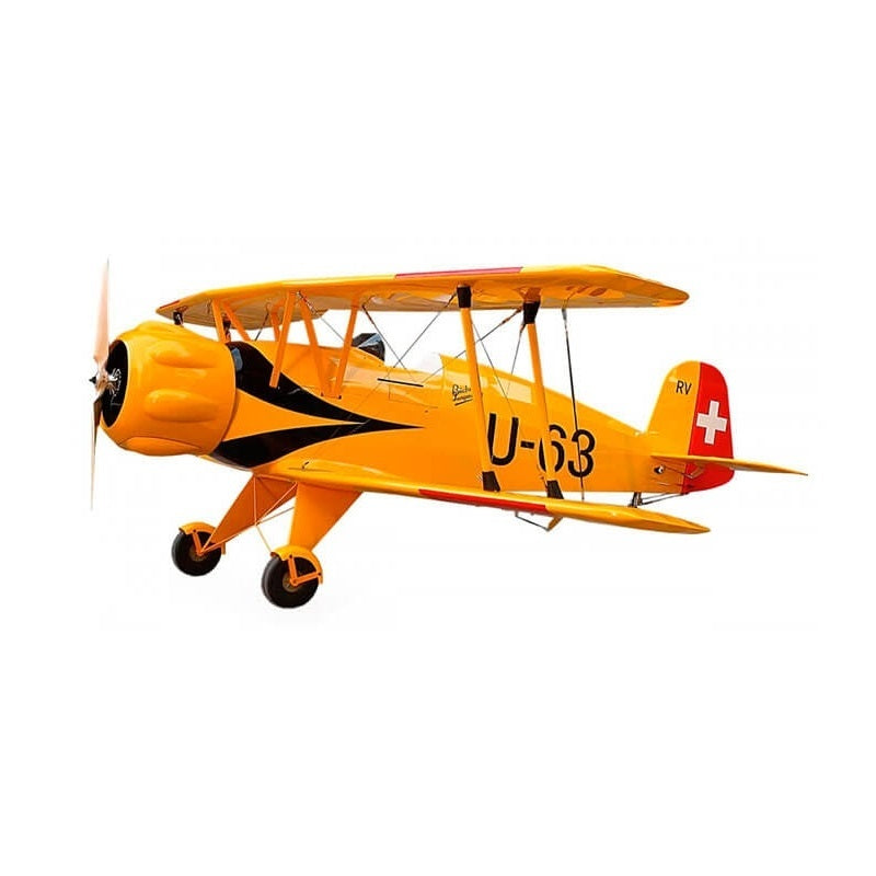 SEA-212Y Seagull Models Bucker BU-133 Jungmeister RC Plane, 15cc ARF, SEA-212Y Seagull