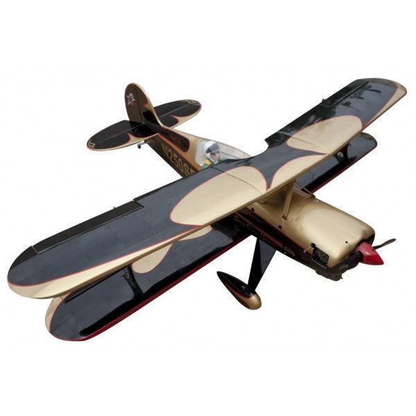 SEA-237B Seagull Models Steen Skybolt RC Bi-Plane, 15cc ARF, Black Gold, SEA-237B Seagull