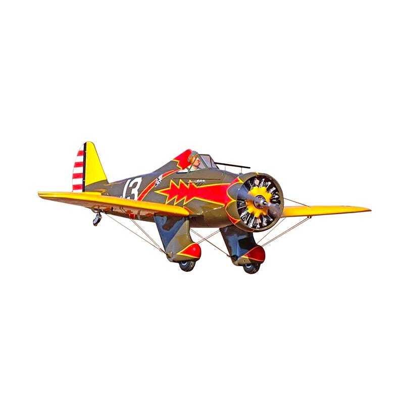 SEA-305G Seagull Models Pursuit Squadron P26A Peashooter 30cc ARF, Olive Drab, SEA-305G Seagull