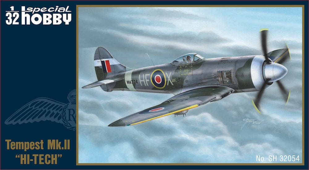 Special Hobby 1/32 Hawker Tempest Mk.II "HI-TECH" Plastic Model Kit SH-32054