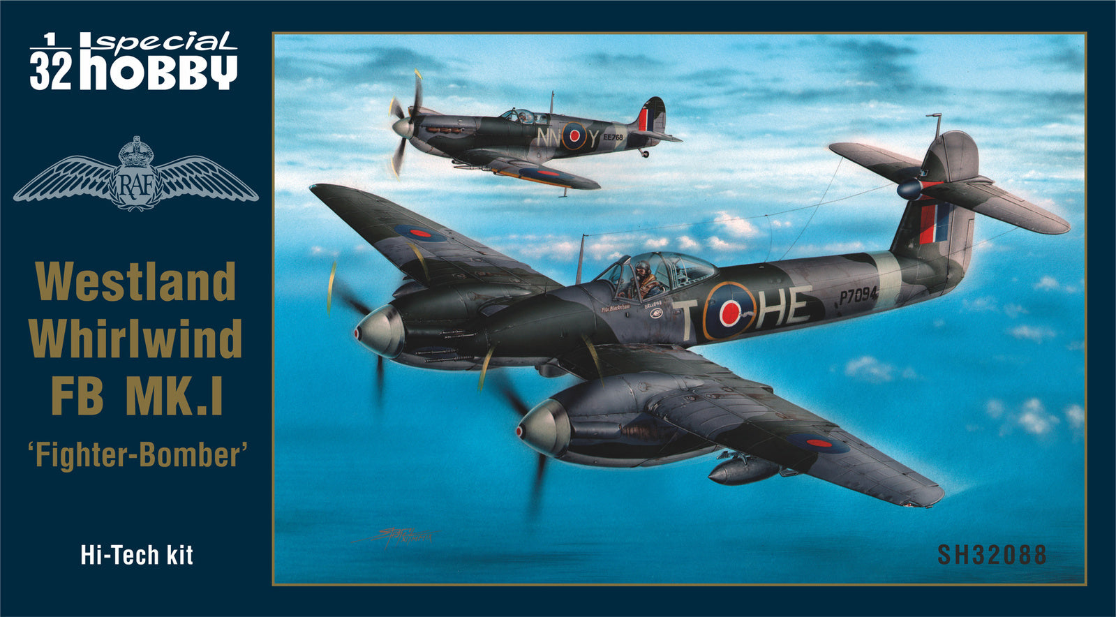 Special Hobby 1/32 Westland Whirlwind FB MK.I ‚¬ËœFighter-Bomber‚¬„¢ Hi-tech kit Plastic Model Kit SH-32088
