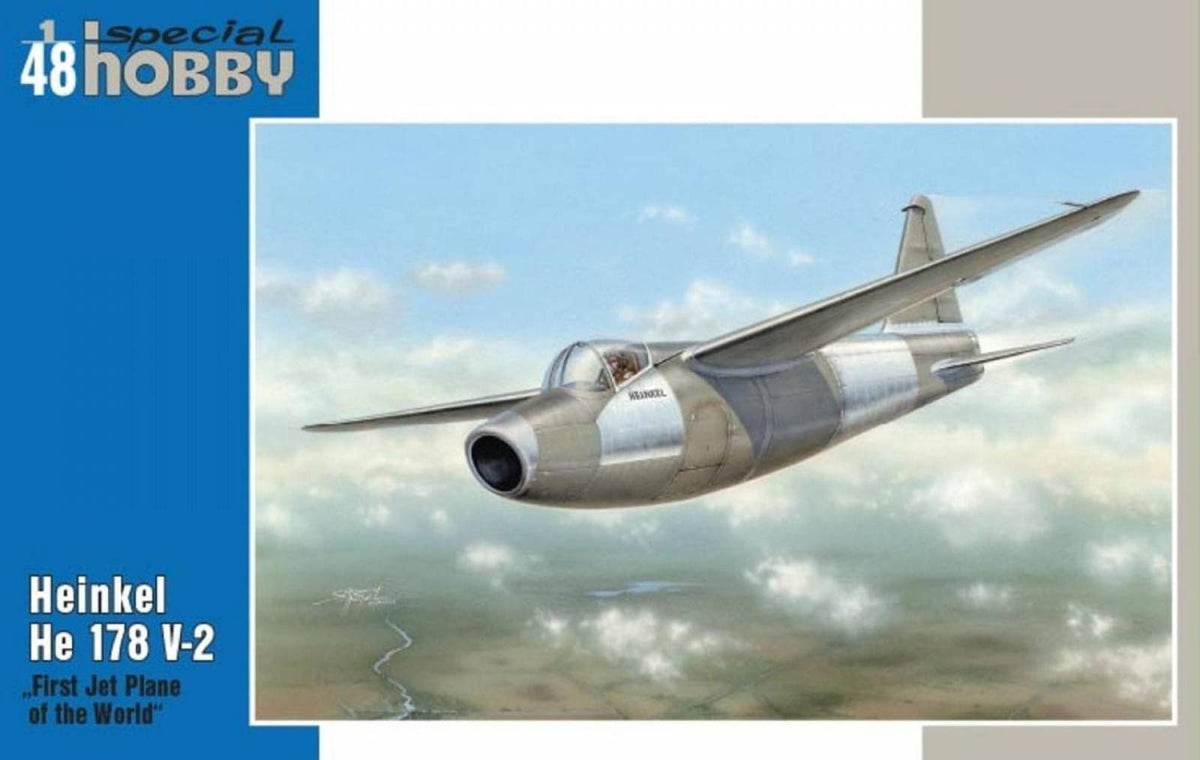 Special Hobby 1/48 Heinkel He 178 V-2 Plastic Model Kit SH-48093