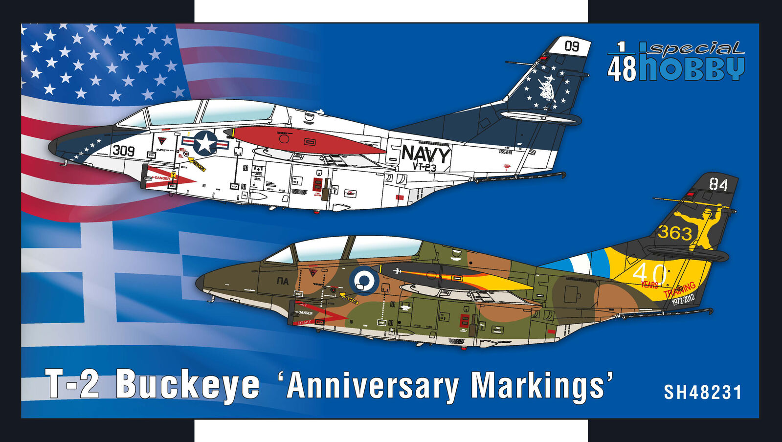 Special Hobby 1/48 T-2 Buckeye 'Anniversary Markings' Plastic Model Kit