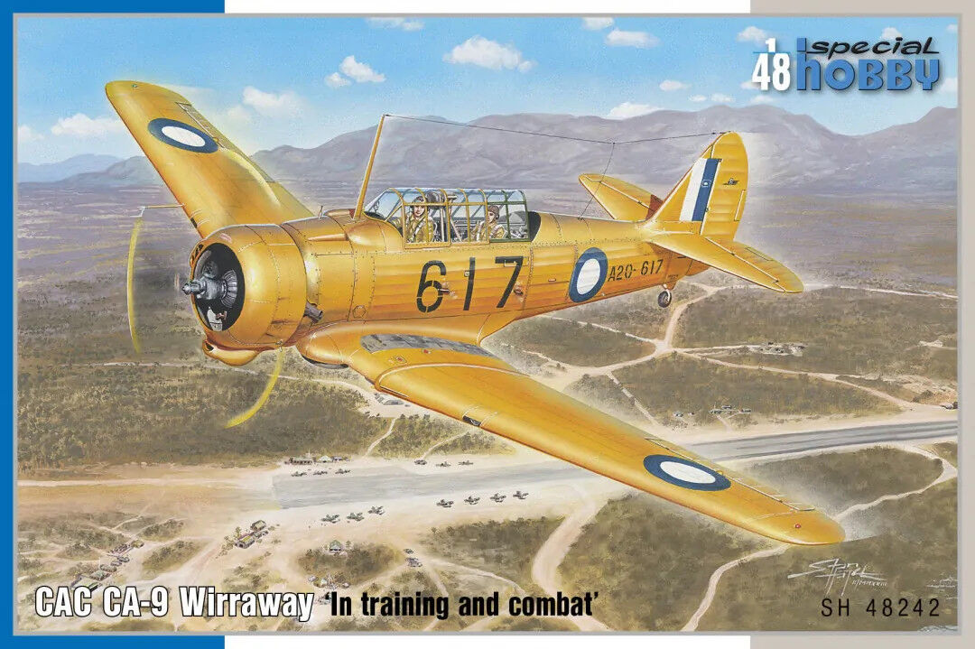Special Hobby 1/48 CAC Wirraway 'In training and combat' Plastic Model Kit*Aust Decals*