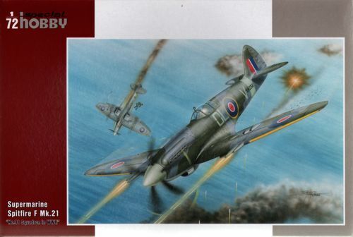 Special Hobby 1/72 Spitfire F Mk.21 "No 91 Sq.RAF in WWII" Plastic Model Kit SH-72227