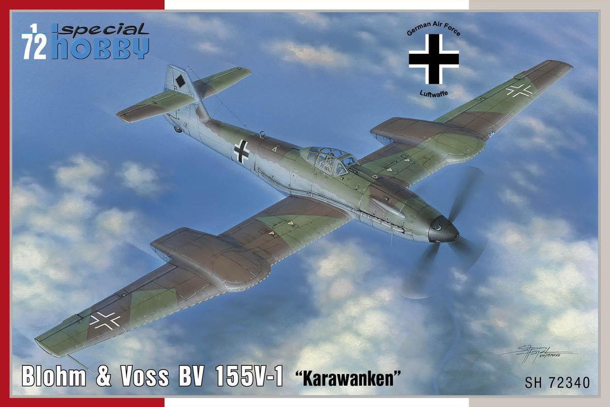Special Hobby 1/72 Blohm & Voss BV 155V-1 Plastic Model Kit SH-72340