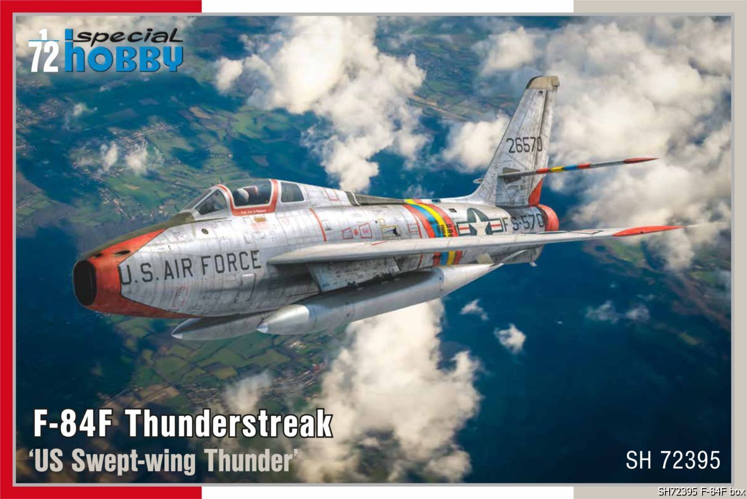 Special Hobby 1/72 F-84F Thunderstreak €˜US Swept-wing Thunder€™ Plastic Model Kit