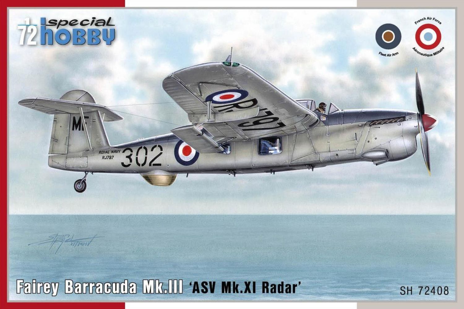 Special Hobby 1/72 Fairey Barracuda Mk.III 'ASV Mk.XI Radar' Plastic Model Kit