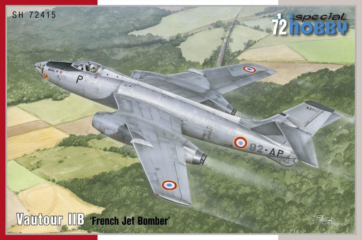 Special Hobby 1/72 Vautour IIB ‚¬ËœFrench Jet Bomber‚¬„¢ Plastic Model Kit SH-72415