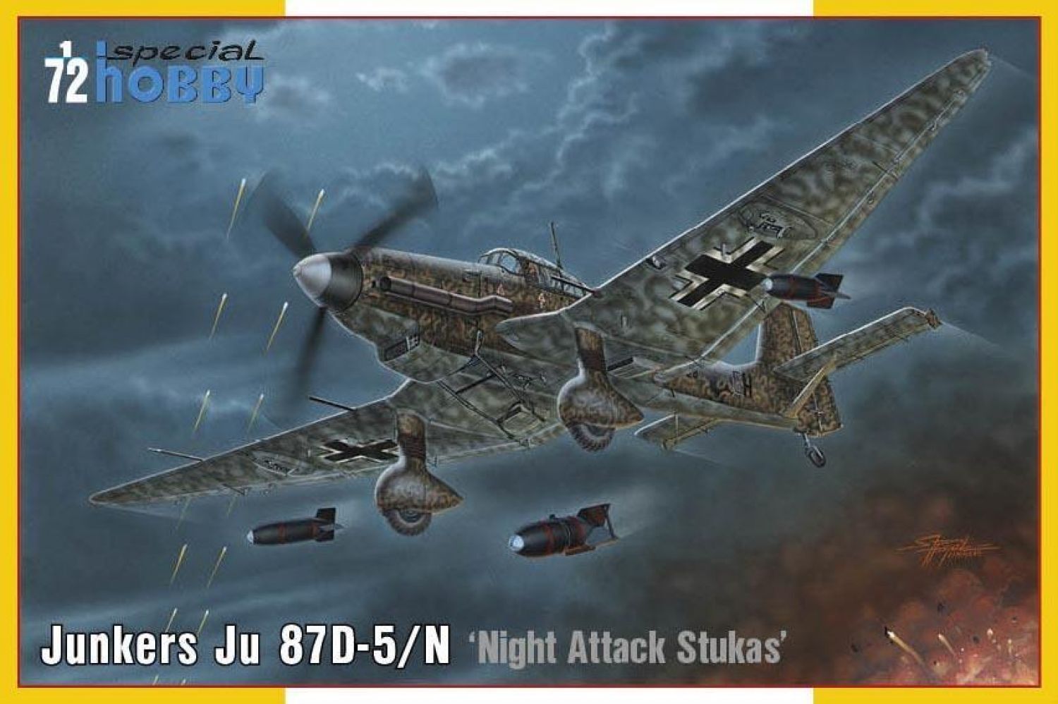 Special Hobby 1/72 Junkers Ju 87D-5/N/D-8 €˜Night Attack Stukas€™ Plastic Model Kit