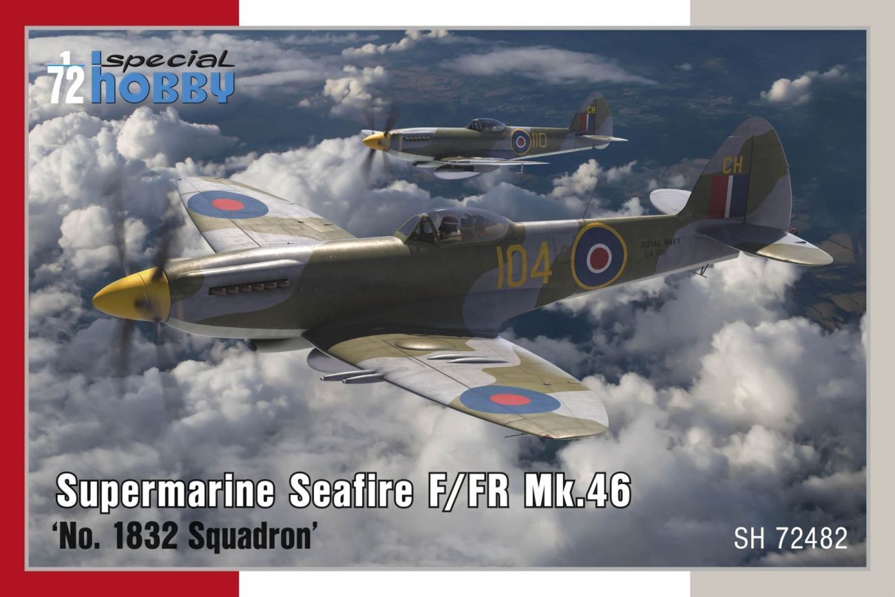 Special Hobby 1/72 Seafire F/FR Mk.46 Plastic Model Kit