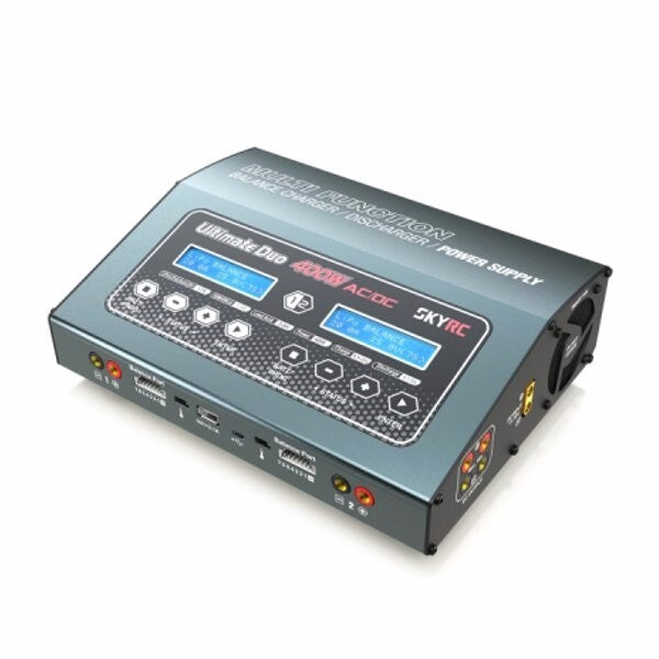 SK-100123 D400 Ultimate Duo 400W  Balance Charger / Discharger / Power Supply  Support 1-7S Lithium Batteries