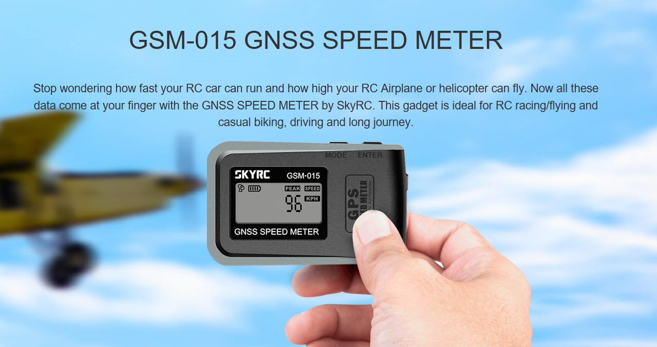 SK-500024-01 SKYRC GSM-015 GPS Speed Meter Sky Rc