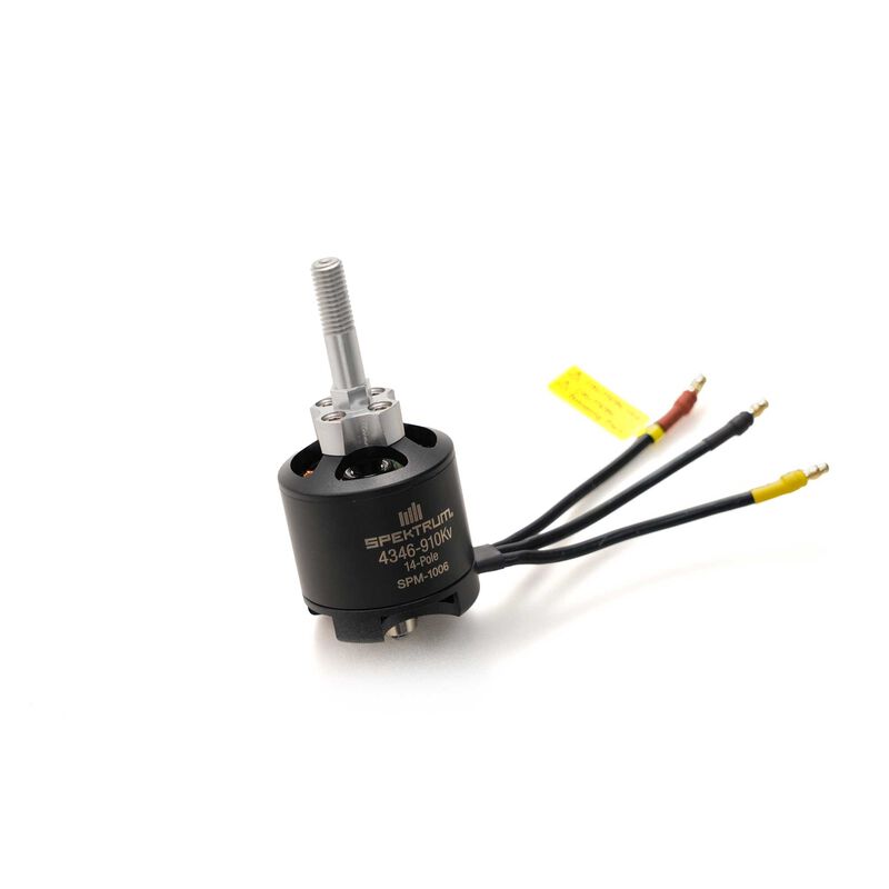 Spektrum 4346-910kv 14-Pole Brushless Outrunner Motor Spektrum