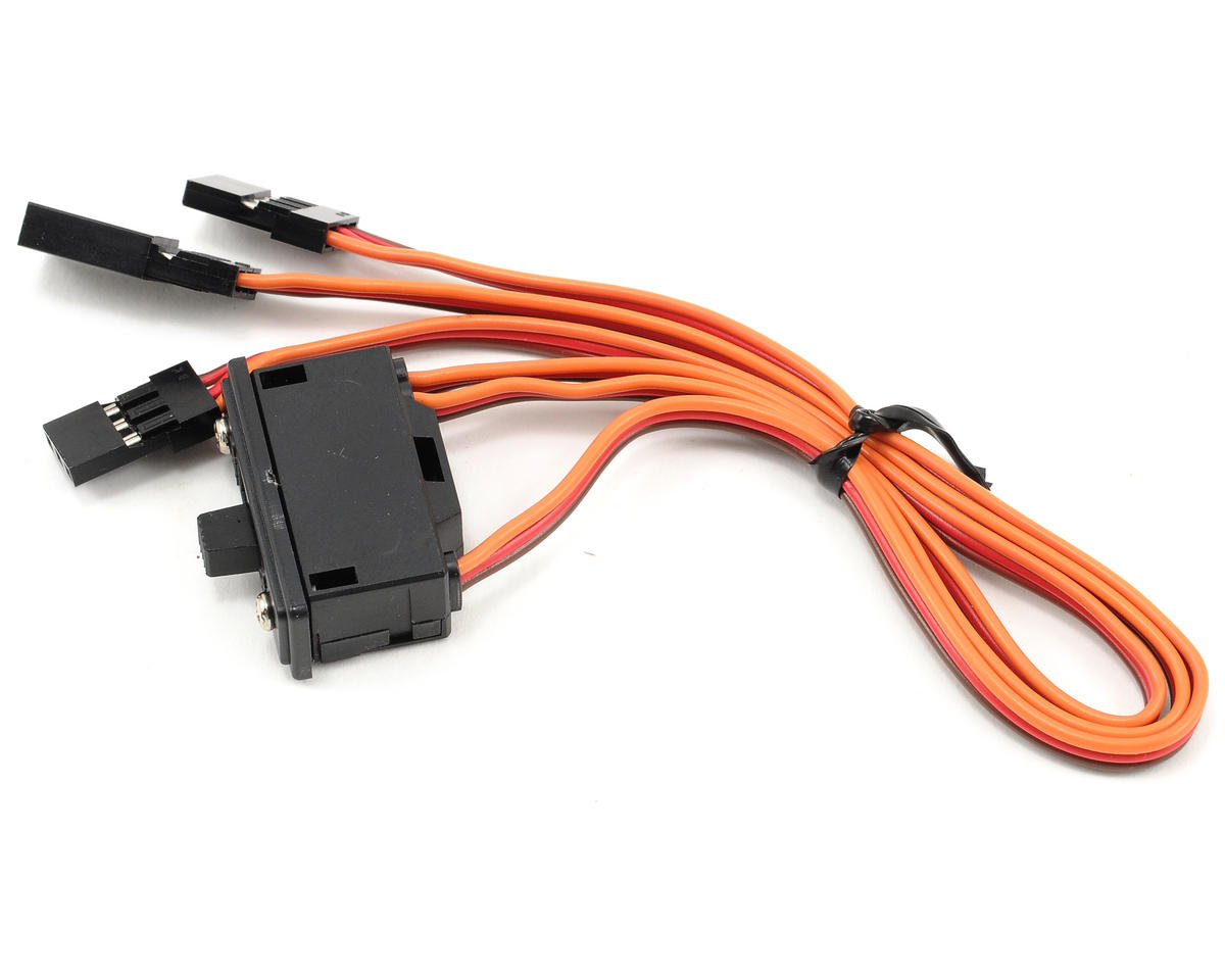 SPM9530 Spektrum 3 wire Rx switch harness Spektrum