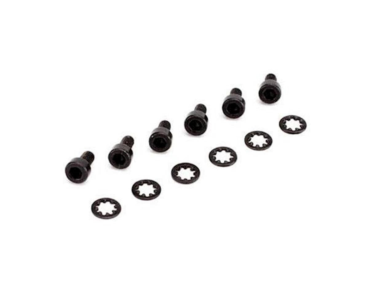 SPMA4043 Spektrum Socket Head Metal Gear Servo Screws & Washers, 6pcs Spektrum