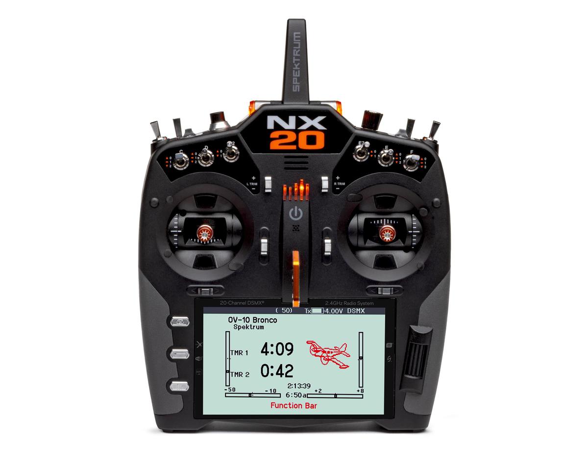 SPMR20500 Spektrum NX20 2.4Ghz DSM-X 20 Channel Transmitter Only, SPMR20500 Spektrum