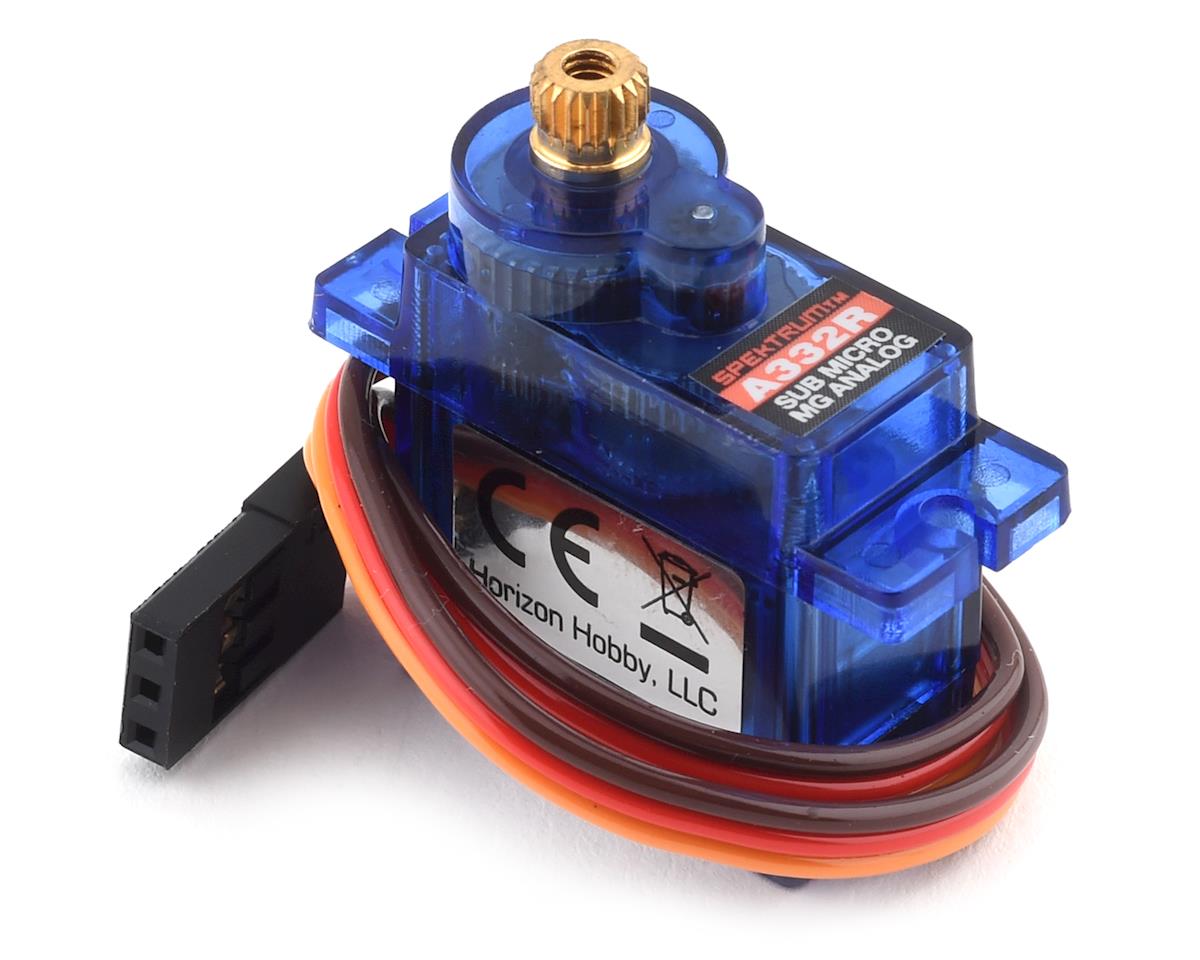 SPMSA332R Spektrum 9g Metal Gear Servo, Reversed Spektrum