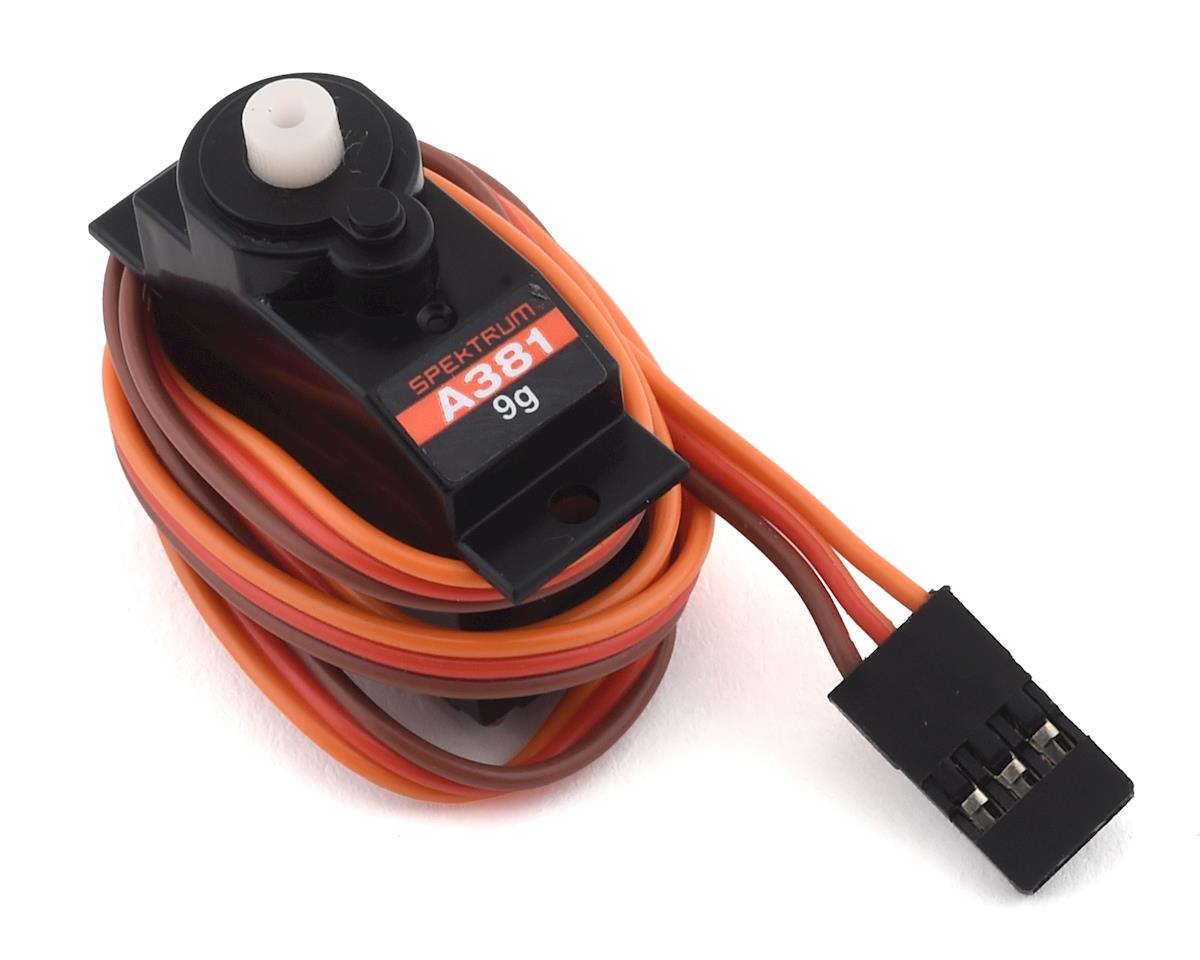 SPMSA381 Spektrum 9g Mini Servo with 400mm Servo Lead, PKZ1081 Spektrum