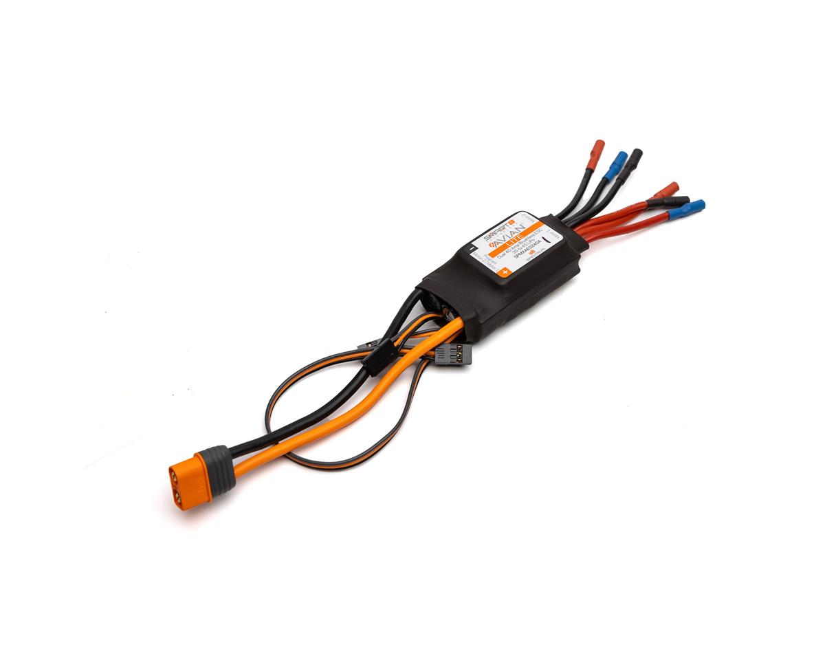 SPMXAE0240A Spektrum Avian 40 Amp Dual Brushless Smart Lite ESC, 3S-4S Spektrum