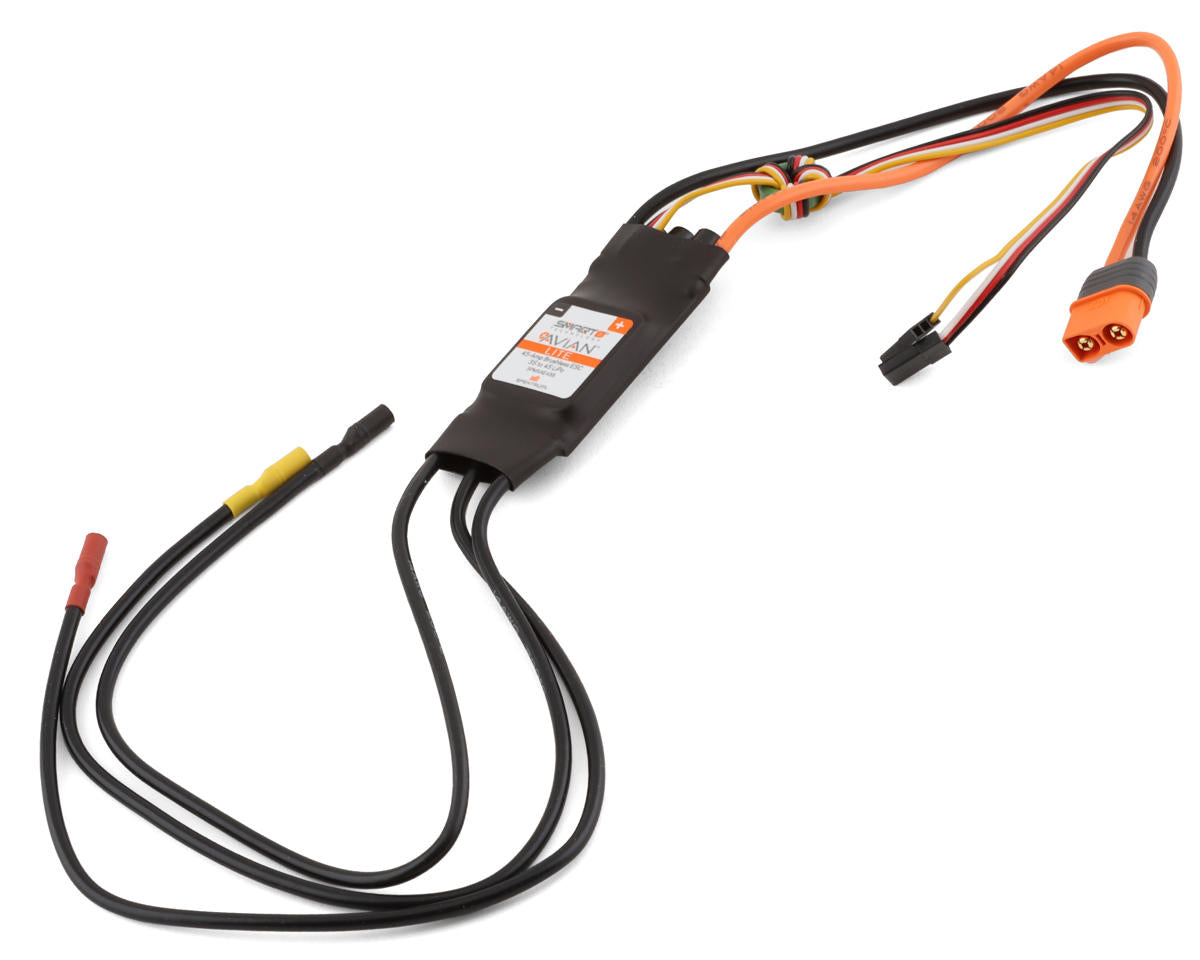 SPMXAE45B Spektrum Avian 45A Smart Lite 3-4S Brushless ESC with IC3 Connector Spektrum