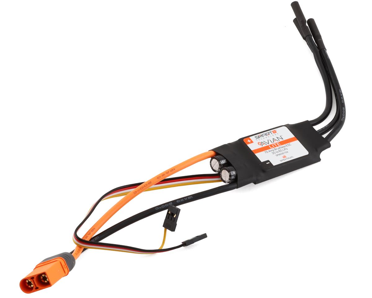 SPMXAE70A Spektrum Avian Lite 70A 3-6S Brushless Smart ESC Spektrum