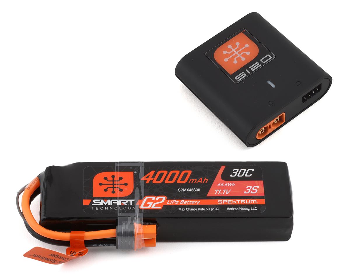 SPMXPSA300 Spektrum Smart G2 Air Powerstage Bundle with 4000mah 3S LiPo and USB Charger Spektrum