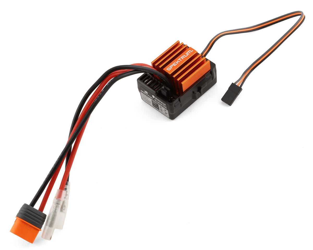 SPMXSE1040 Spektrum Firma 40A Brushed Waterproof ESC with IC3 Connector Spektrum