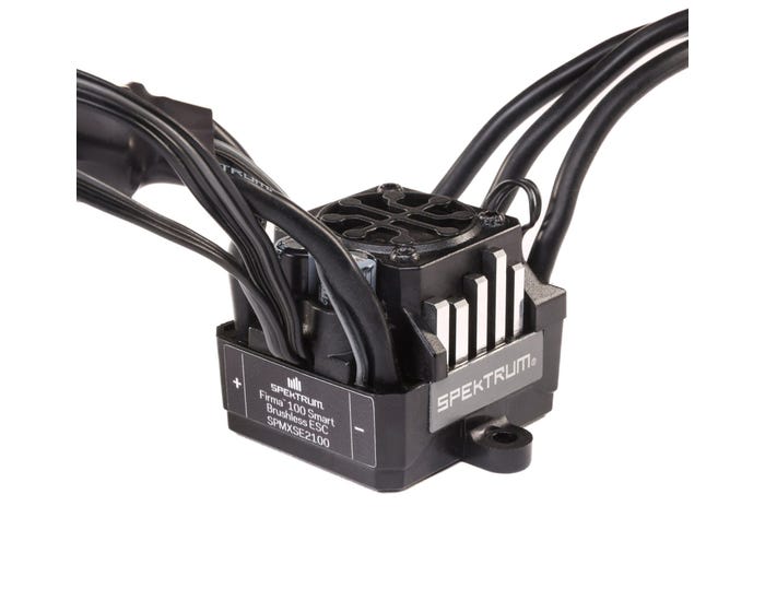 Spektrum Firma 100A 23S Black Edition Brushless Smart ESC