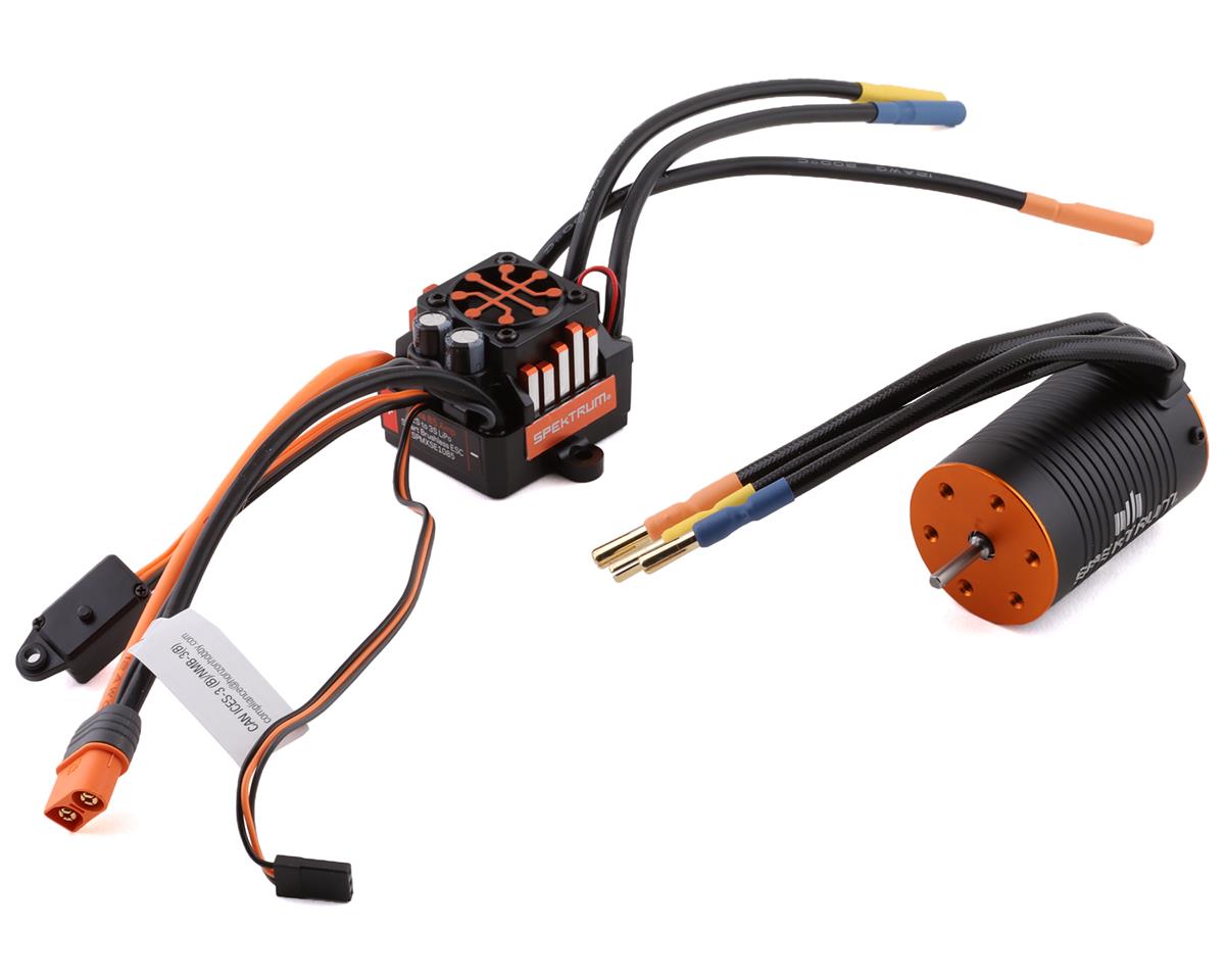 SPMXSEMC02 Spektrum FIRMA 85A Brushless Smart Car ESC with 4000Kv Sensorless Motor Spektrum