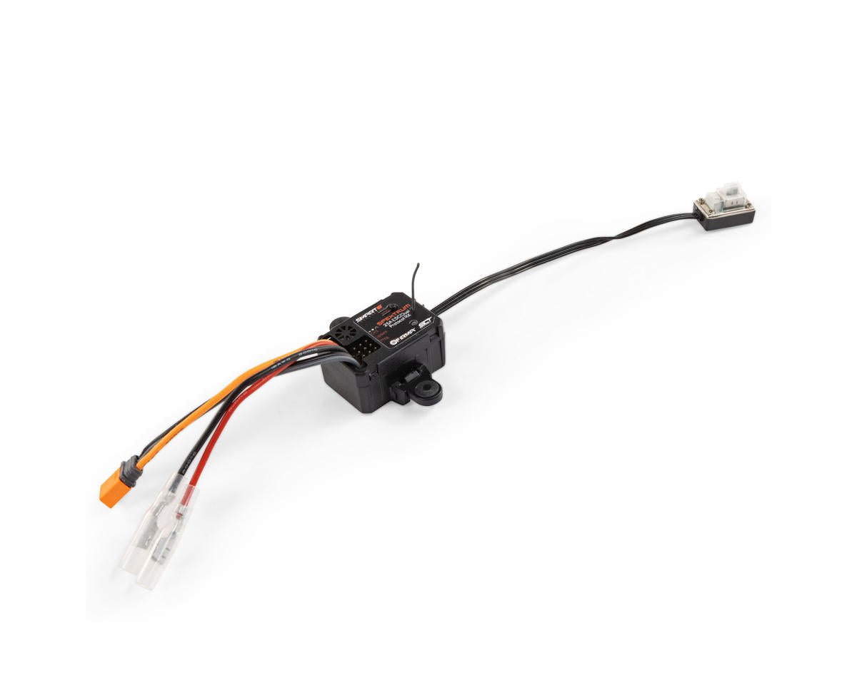 SPMXSER1025 Spektrum Firma 2-in-1 25A Brushed Smart ESC with In-Built Dual Protocol Receiver Spektrum