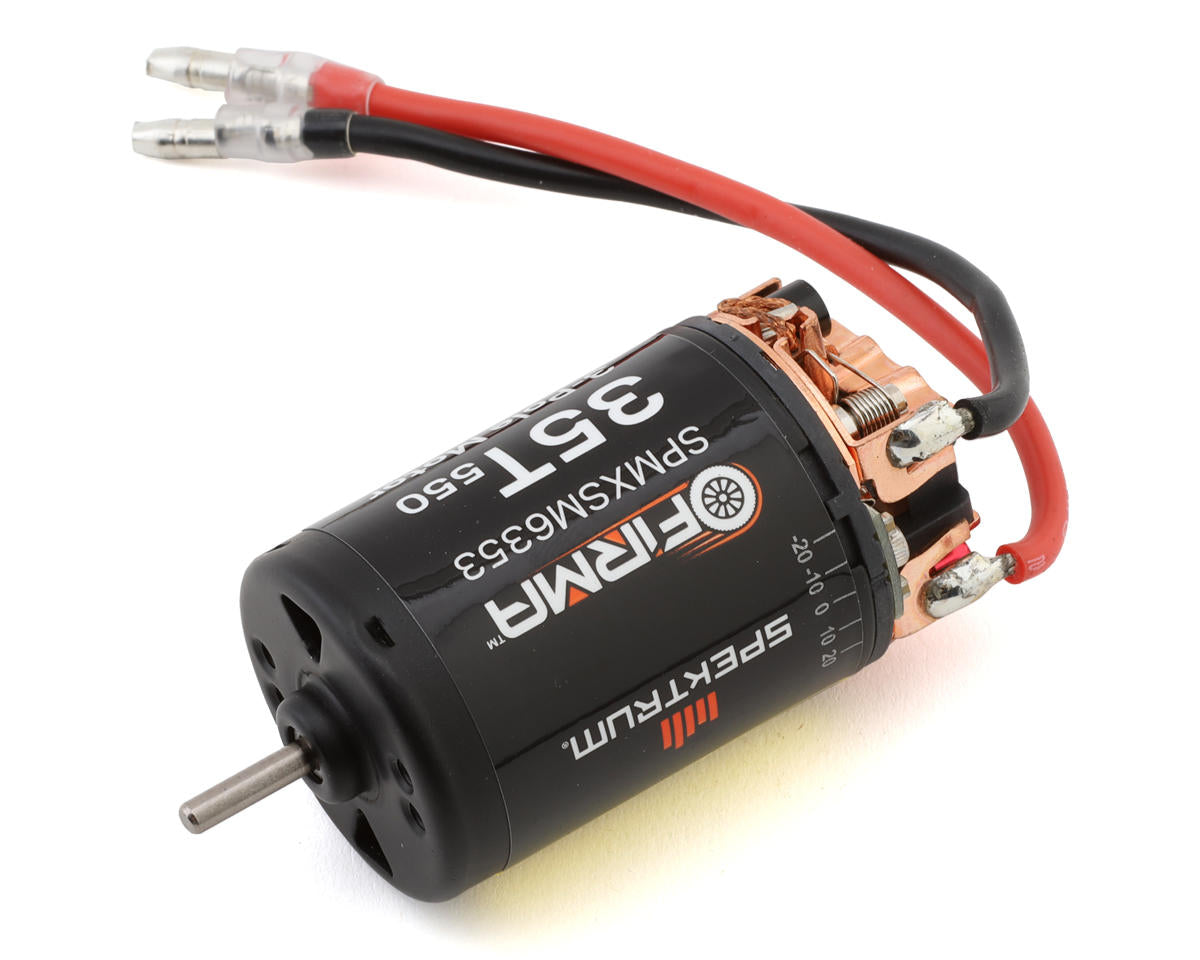 SPMXSM6353 Spektrum Firma 35T Rebuildable 550 3 Pole Brushed Motor Spektrum