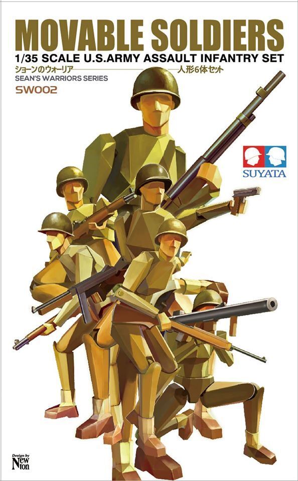 SUY-SW-002 Suyata Movable Soldiers Plastic Model Kit Suyata