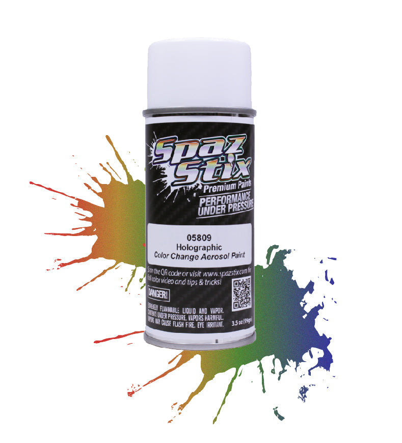 SZX05809 Color Change Holographic Paint Aerosol 3.5oz SPAZ STIX