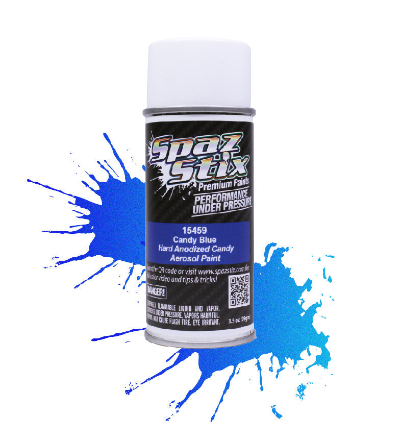 SZX15459 Candy Blue Aerosol Paint 3.5oz SPAZ STIX