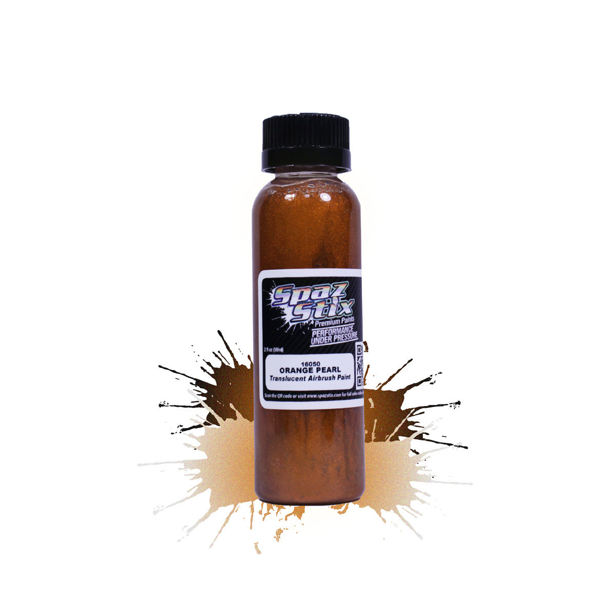 SZX16050 Orange Pearl Airbrush 2oz SPAZ STIX