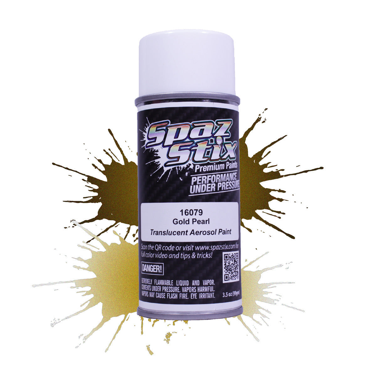 SZX16079 Gold Pearl Aerosol 3.5oz SPAZ STIX