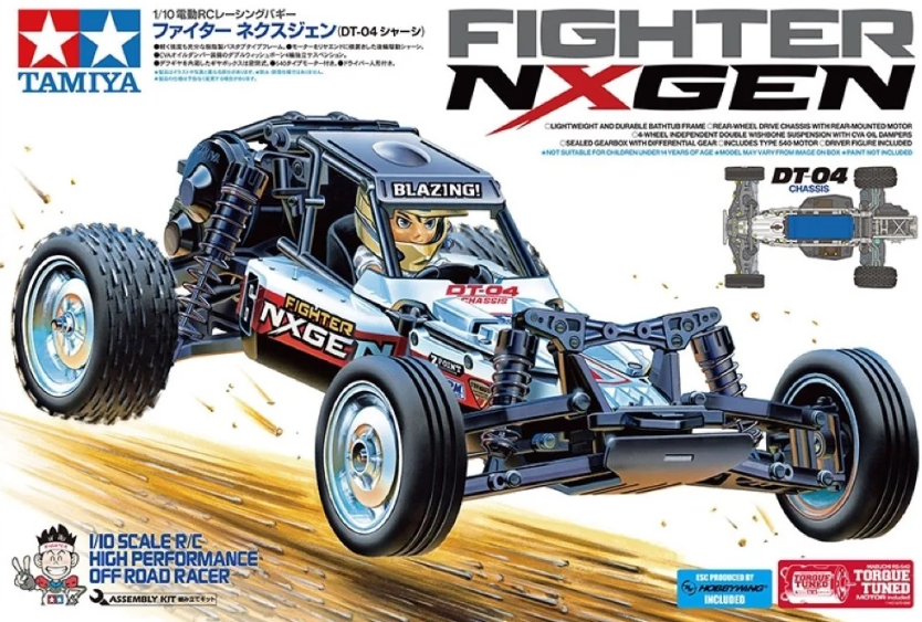 Tamiya 1/10 RC Fighter Nxgen (DT-04 Chassis) RC Model